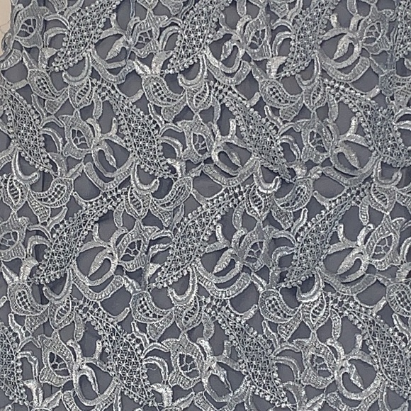 ALICE + Olive blue open back cut out lace dress size XS - Picture 14 of 16